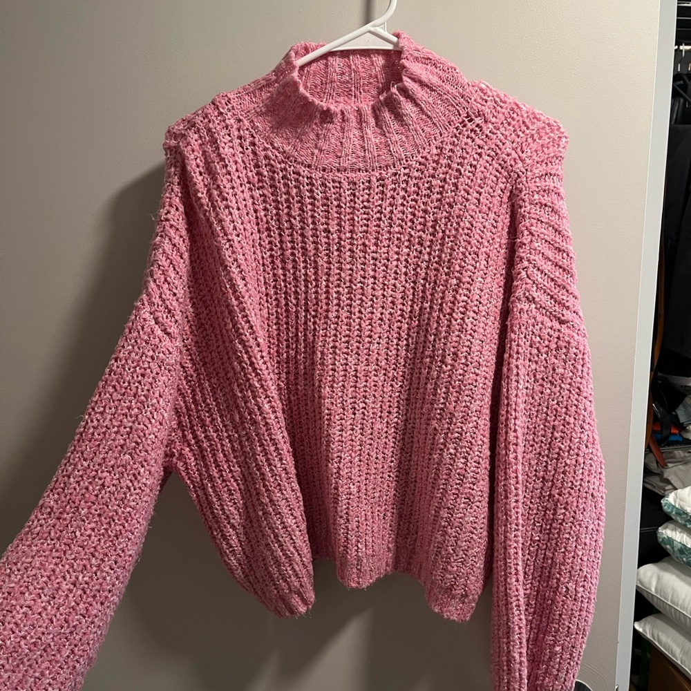 Pink sweater